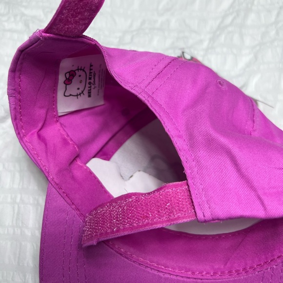 Sanrio Hello Kitty Pink Baseball Cap Hat Adjustable Strapback - Picture 7 of 8